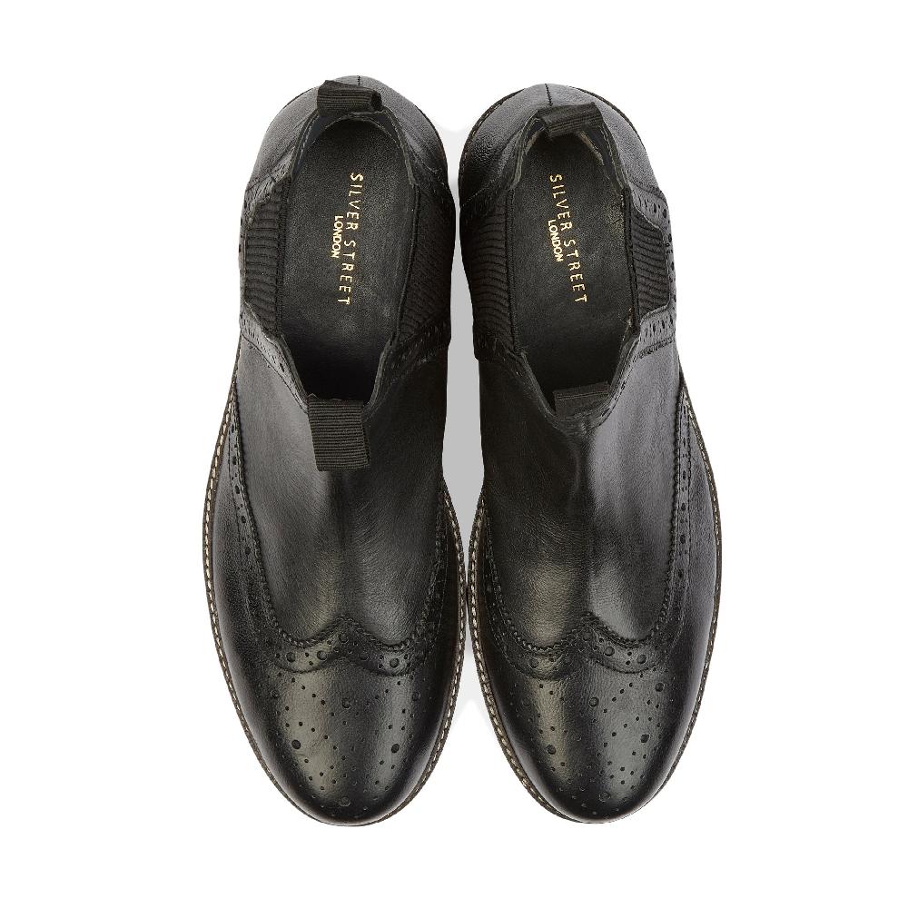 Silver Street London Leather Chelsea Boots