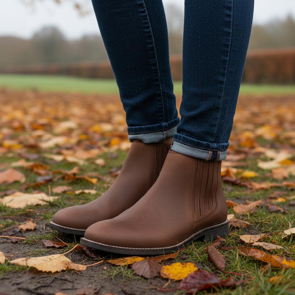 Silver Street London Leather Chelsea Boots