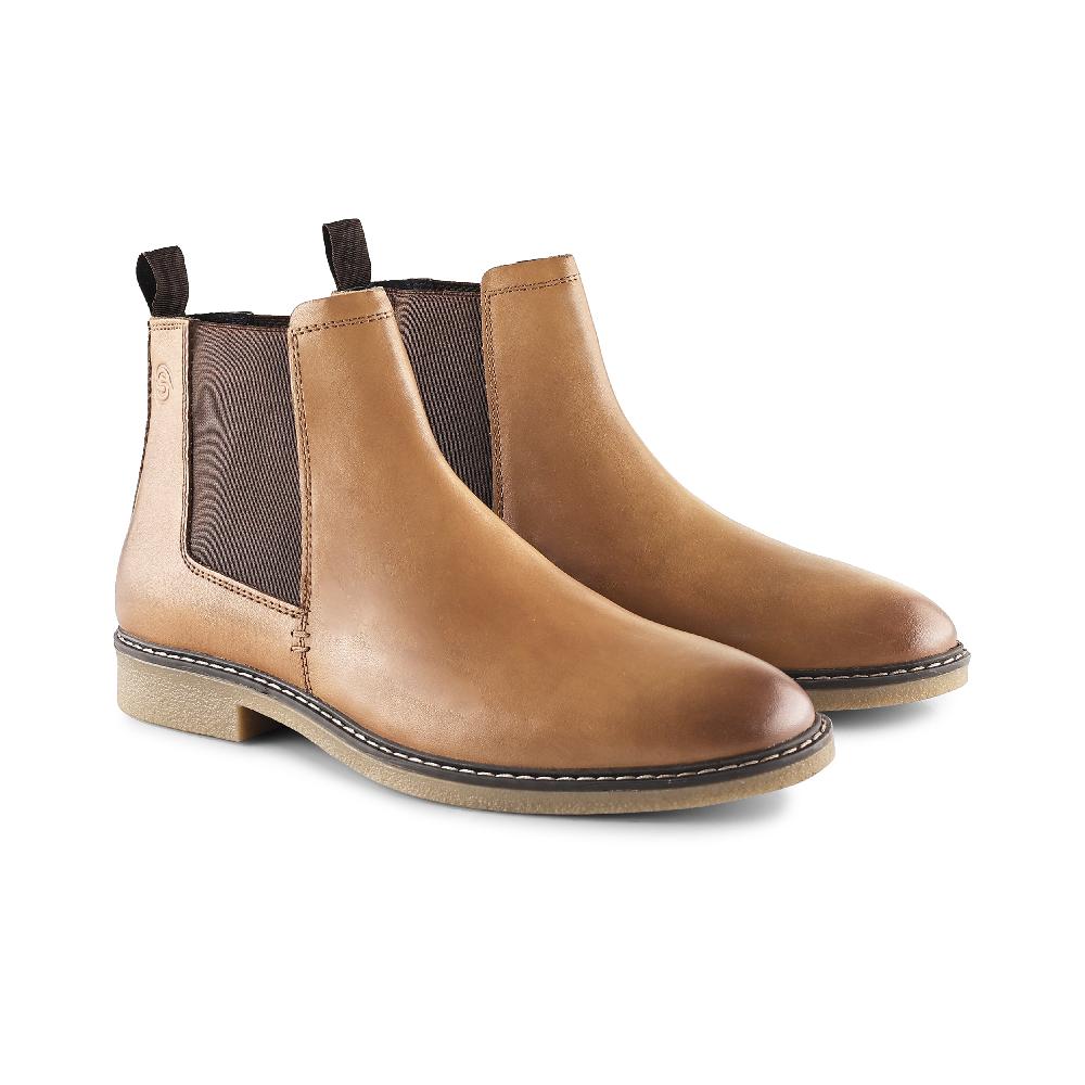 Silver Street London Leather Chelsea Boots