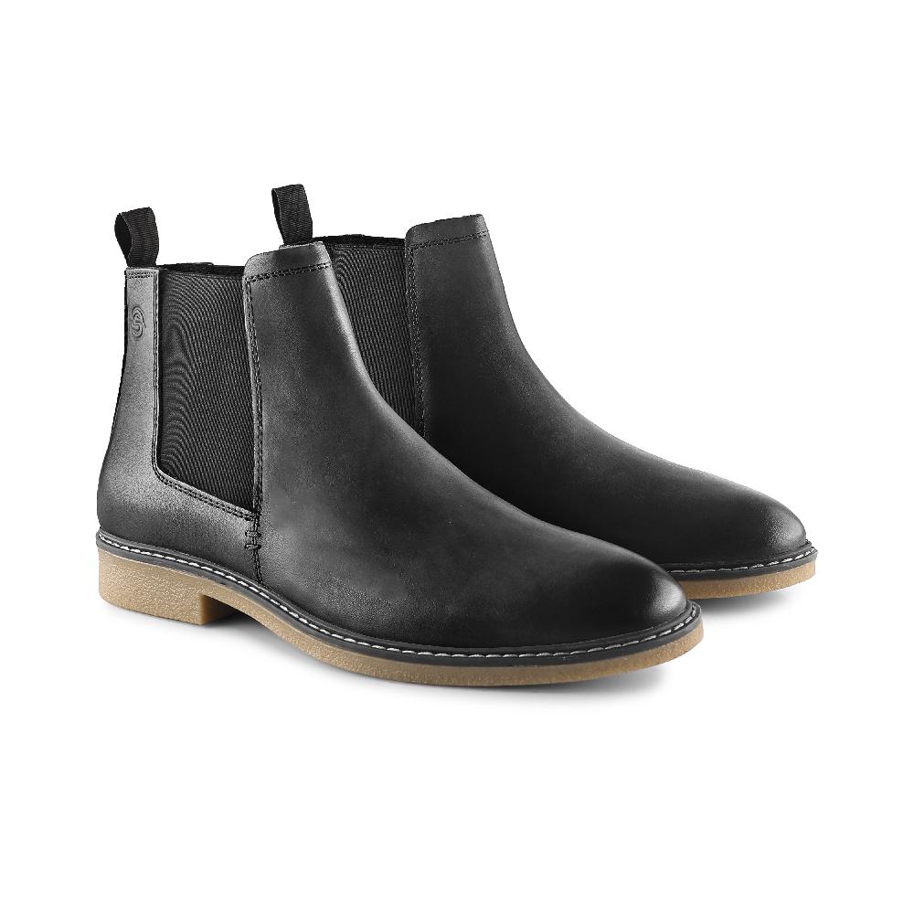 Silver Street London Leather Chelsea Boots
