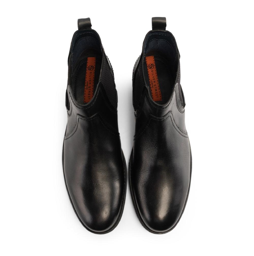 Silver Street London Leather Chelsea Boots
