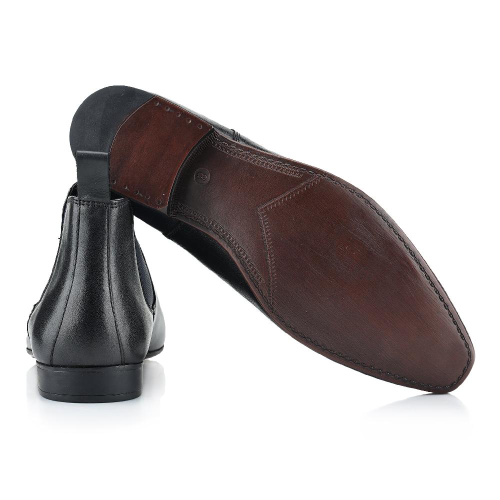 Silver Street London Leather Chelsea Boots