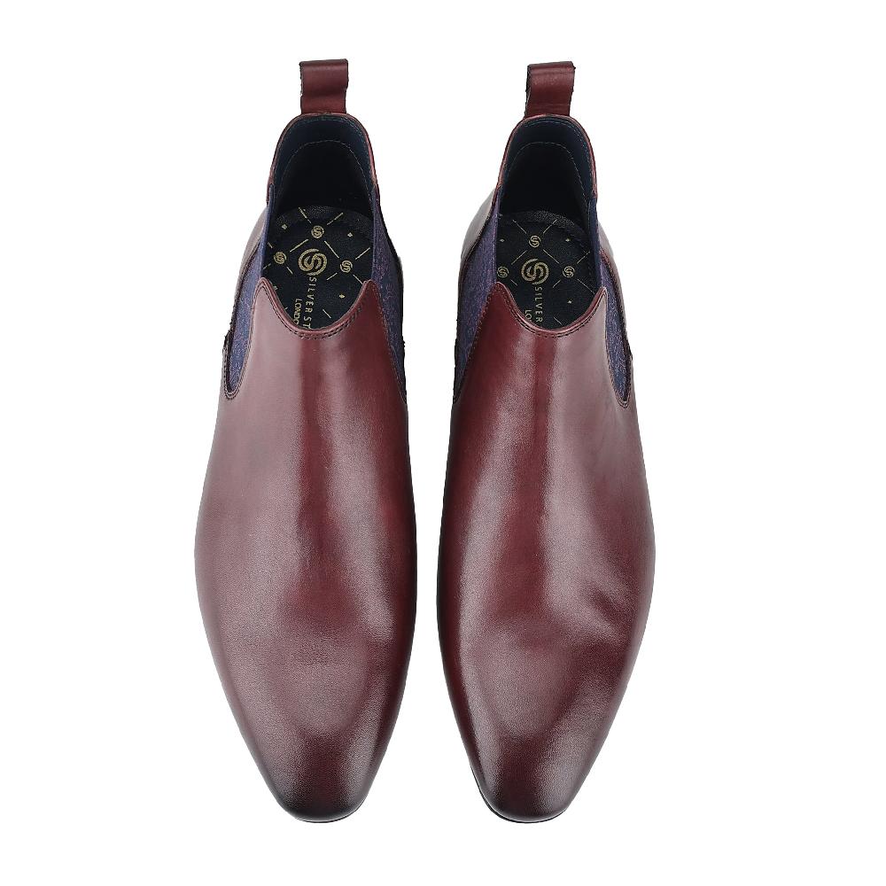 Silver Street London Leather Chelsea Boots