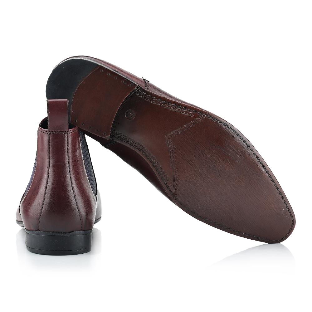 Silver Street London Leather Chelsea Boots