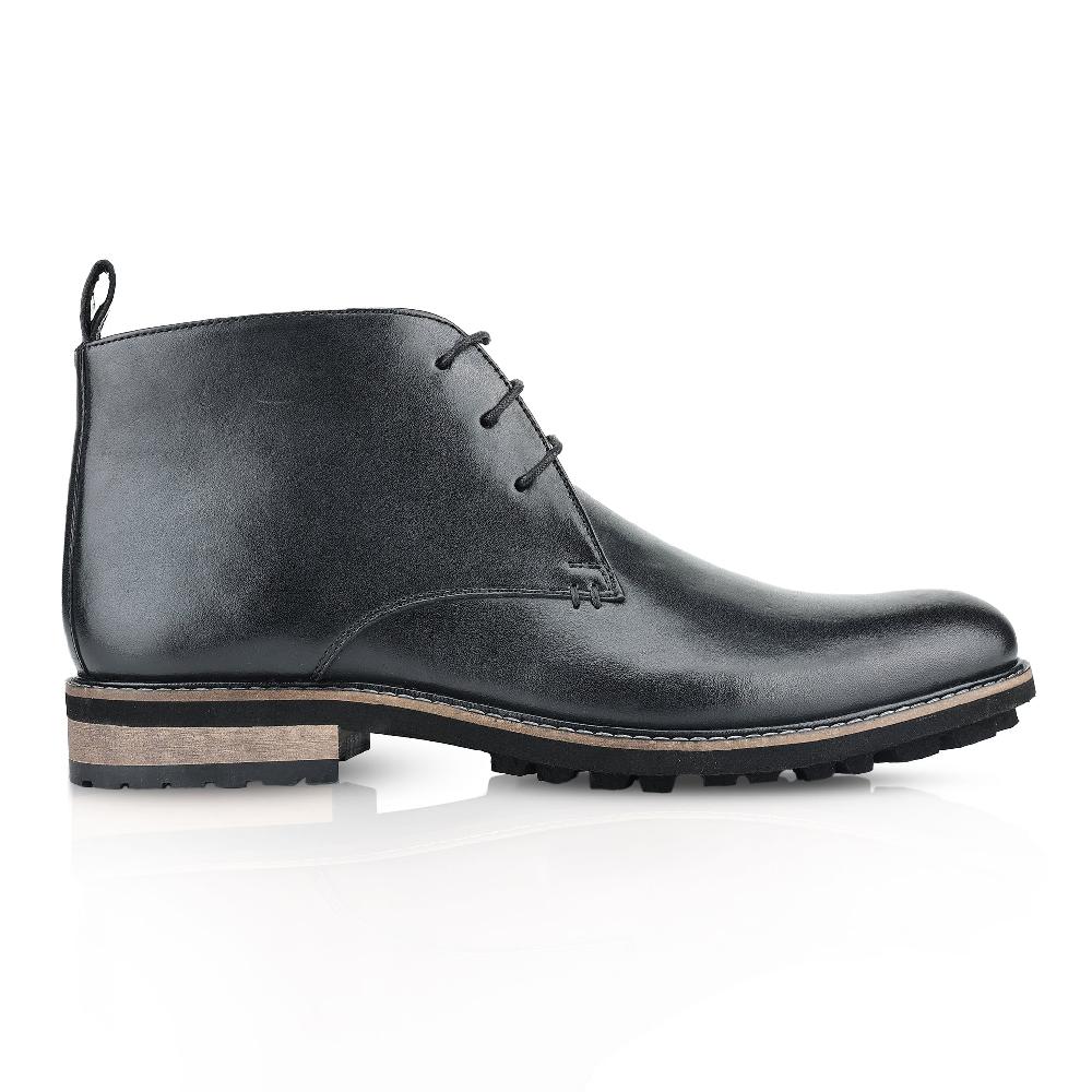 silver street london Leather Chukka Boots