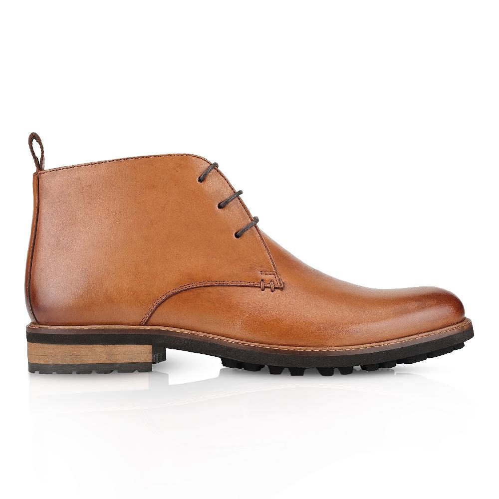 silver street london Leather Chukka Boots