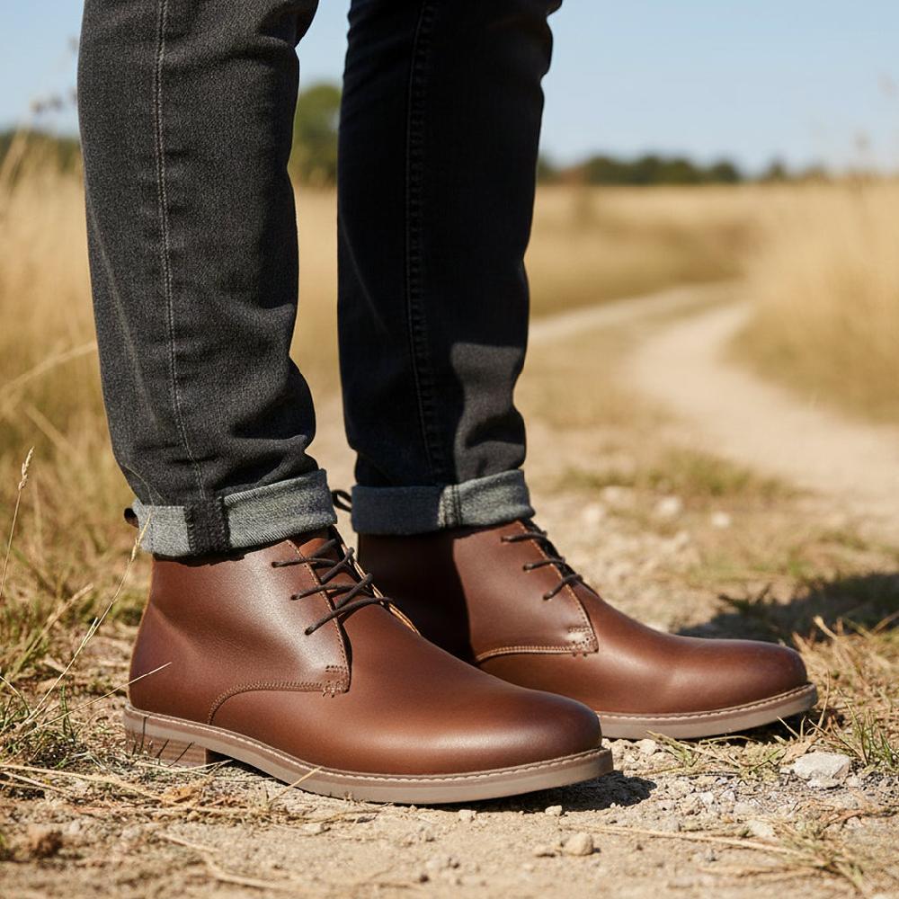 Silver Street London Leather Chukka Boots