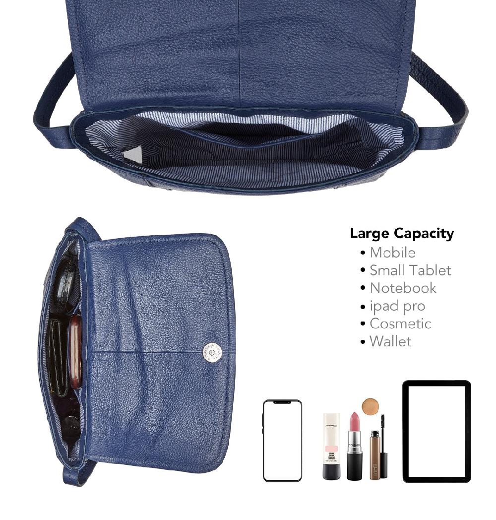 Silver Street London Leather Crossbody Bags