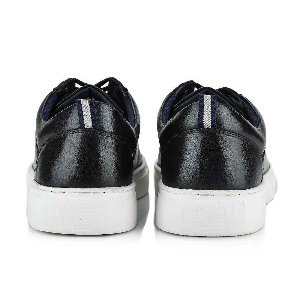 Silver Street London Leather Cup Sole Trainers