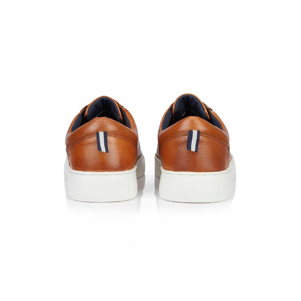 Silver Street London Leather Cup Sole Trainers