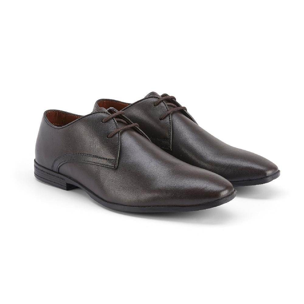 Silver Street London Leather Derby Shoes