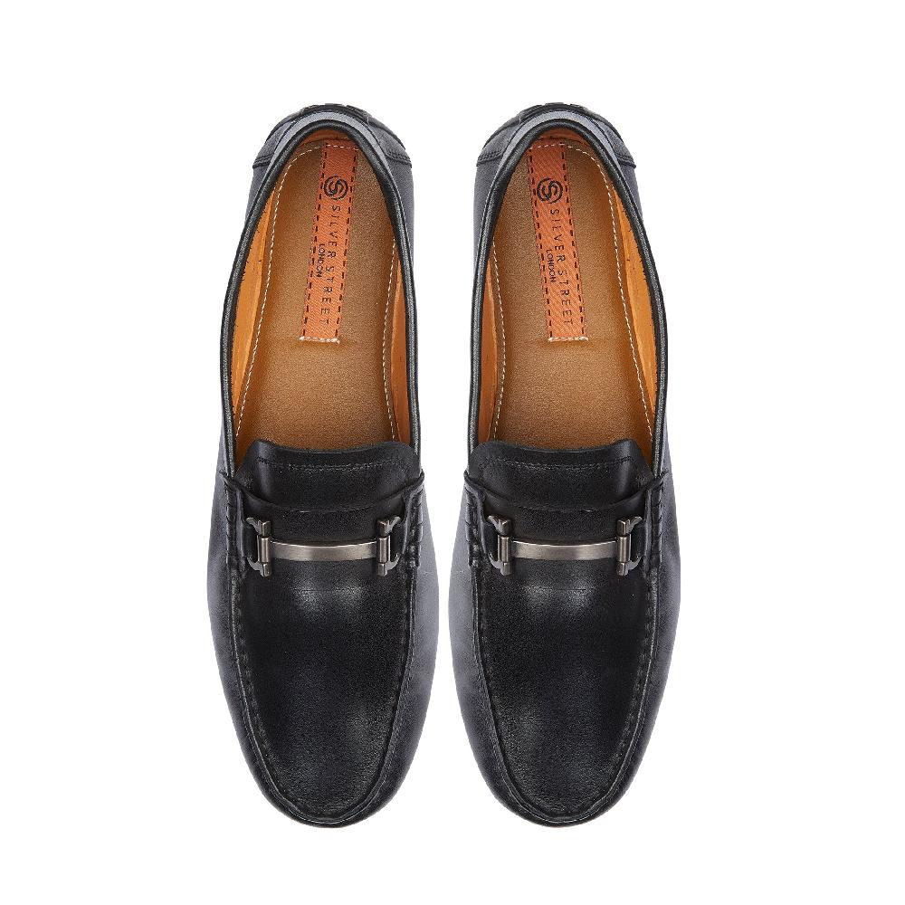 Silver Street London Leather Driving Loafers