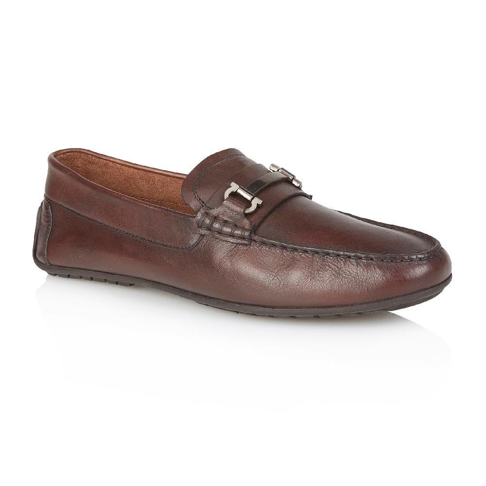 Silver Street London Leather Driving Loafers