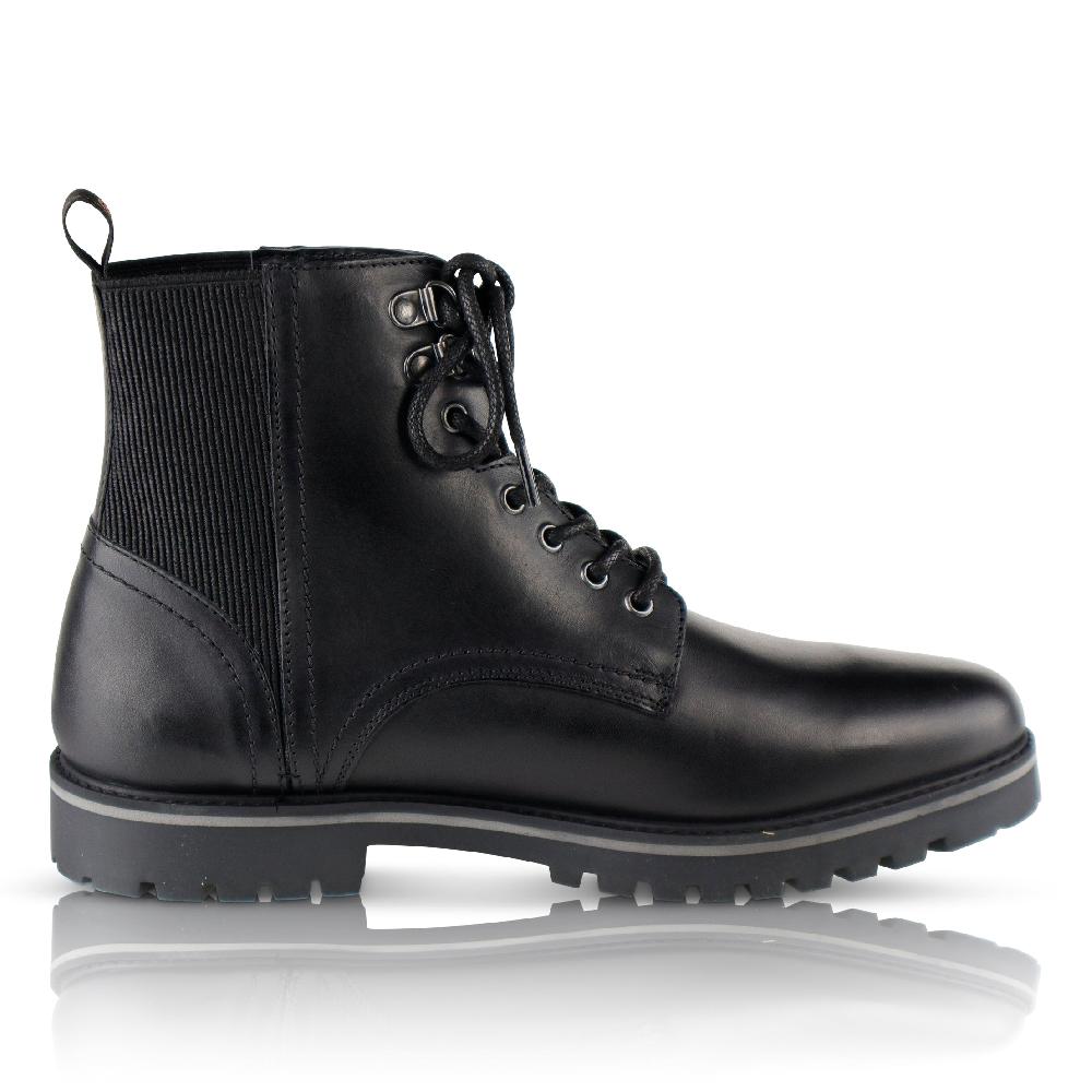 silver street london Leather Hiker Boots