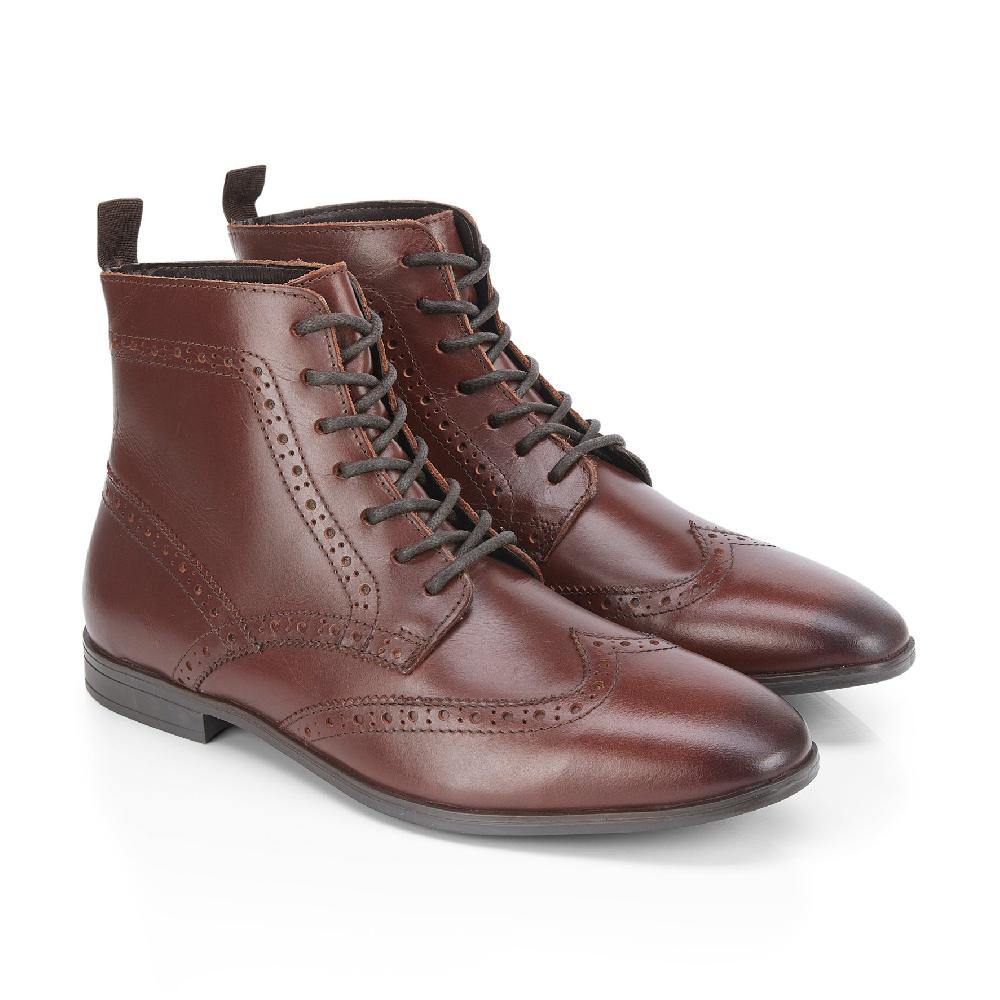 Silver Street London Leather Lace Up Boots
