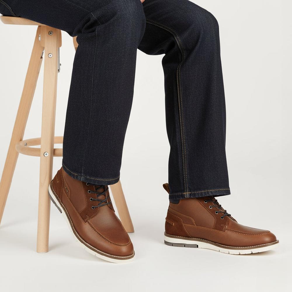 Silver Street London Leather Lace Up Boots