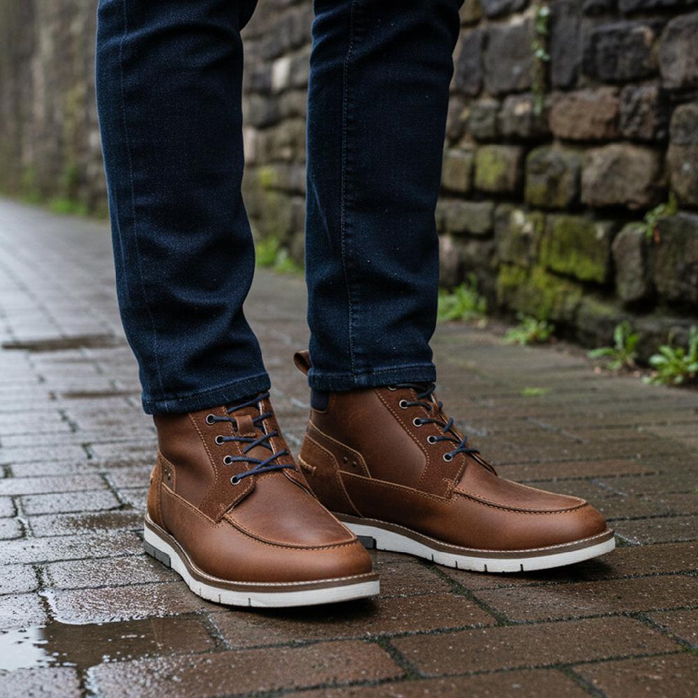 Silver Street London Leather Lace Up Boots