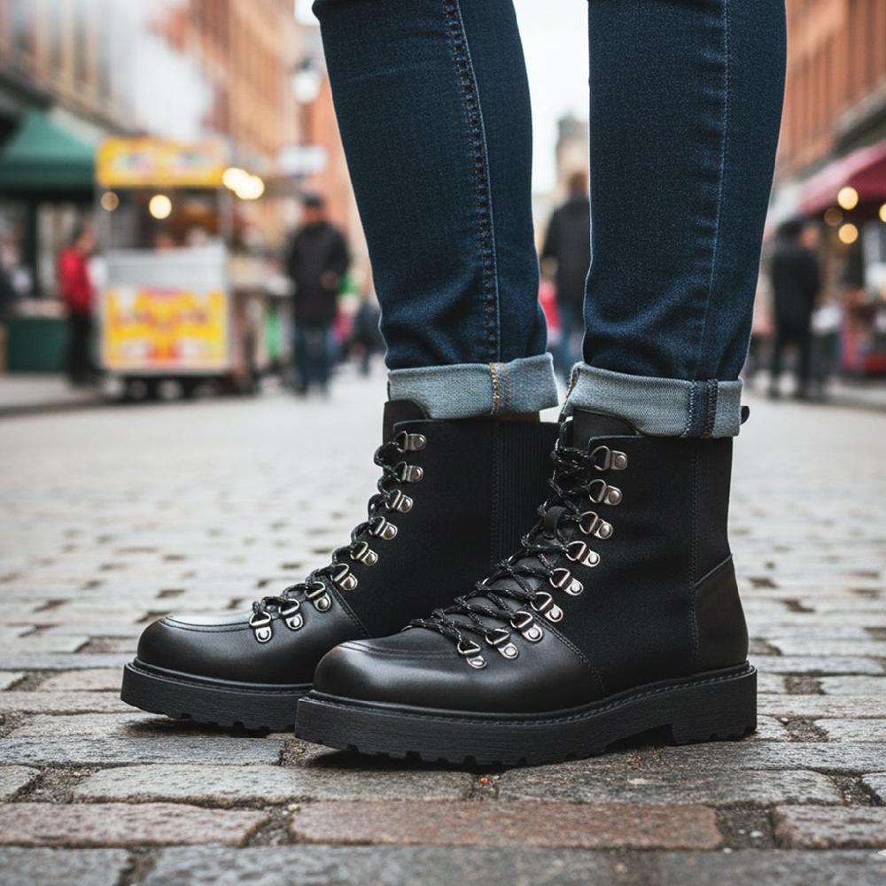 Silver Street London Leather Lace Up Boots