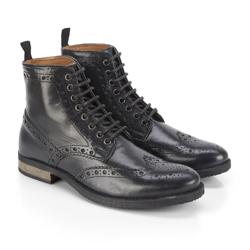 Silver Street London Leather Lace Up Boots