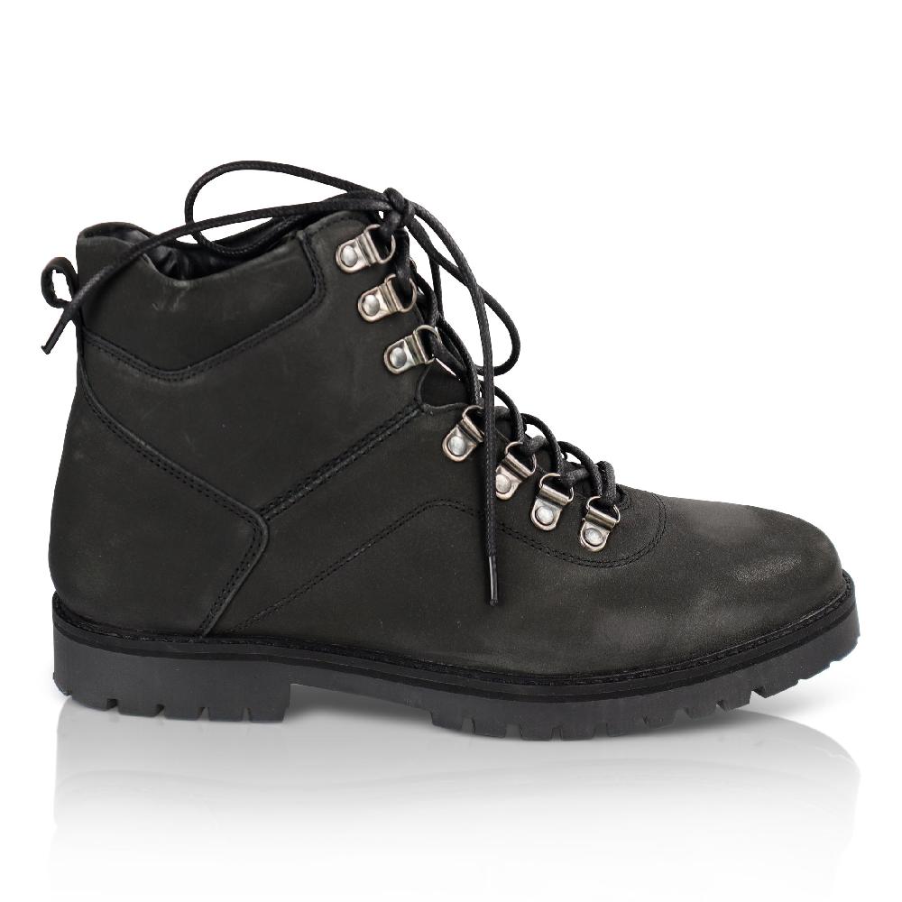 silver street london Leather Lace up Boots