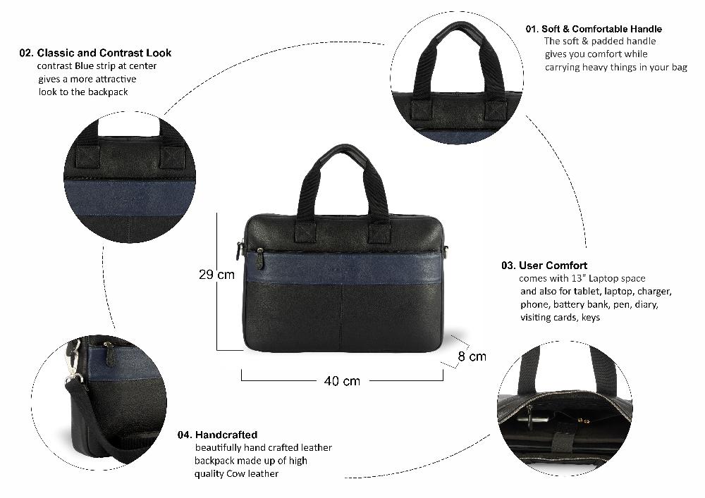 Silver Street London Leather Laptop Bags