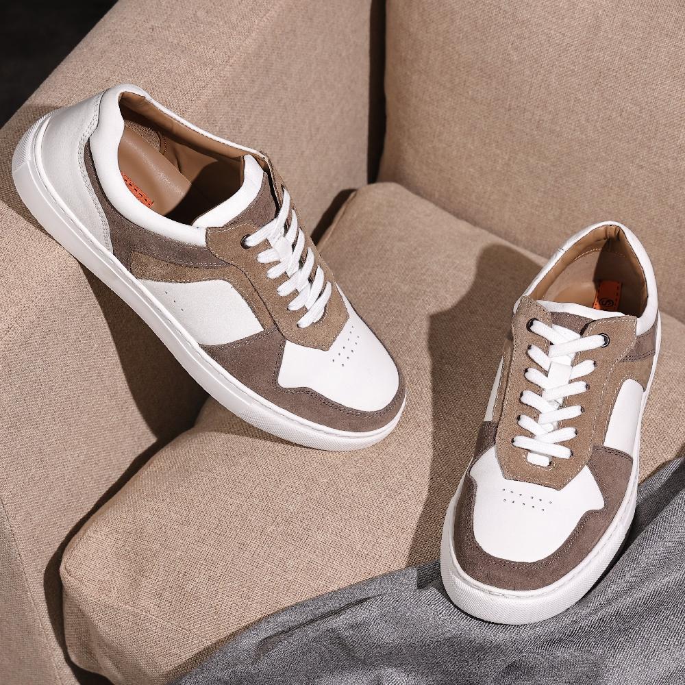 Silver Street London Leather Smart Casual Trainers