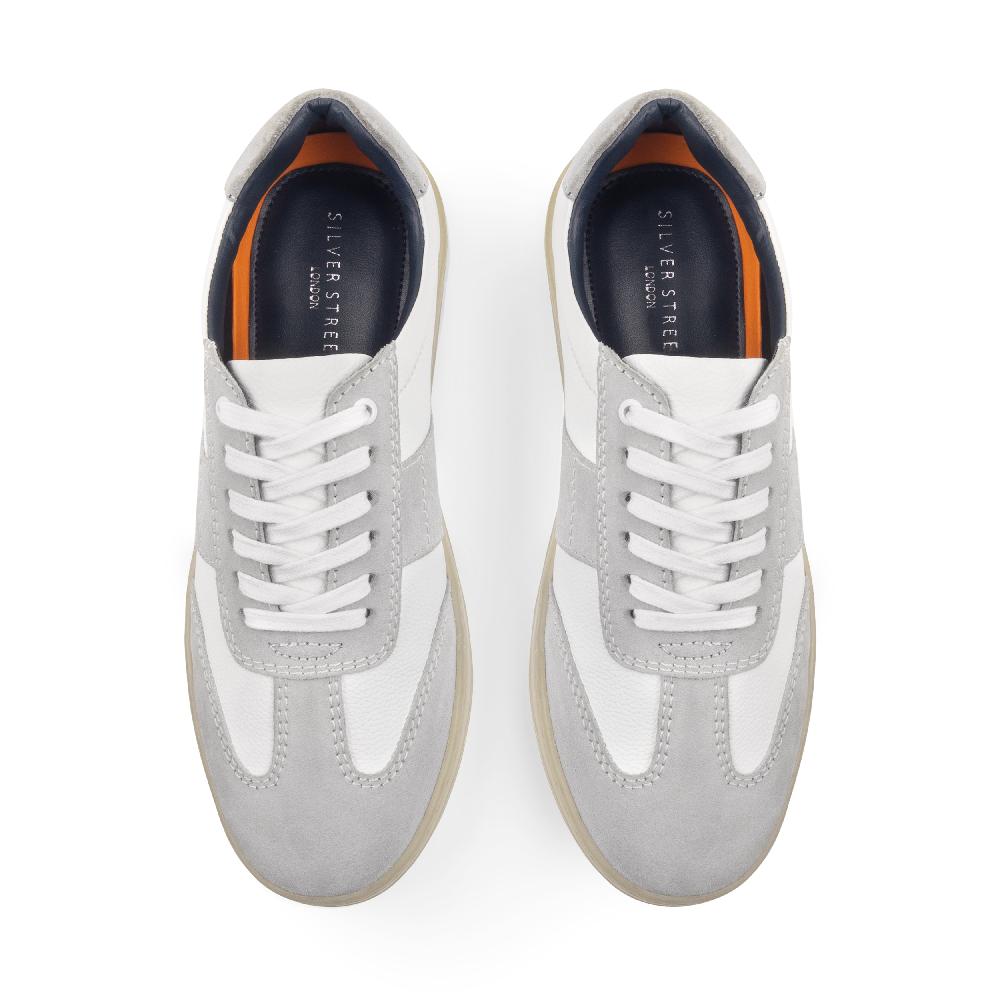 Silver Street London Leather Smart Casual Trainers