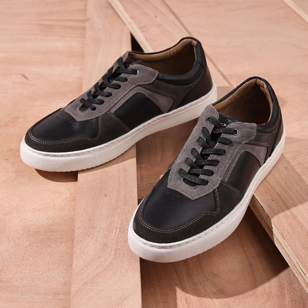 Silver Street London Leather Smart Casual Trainers