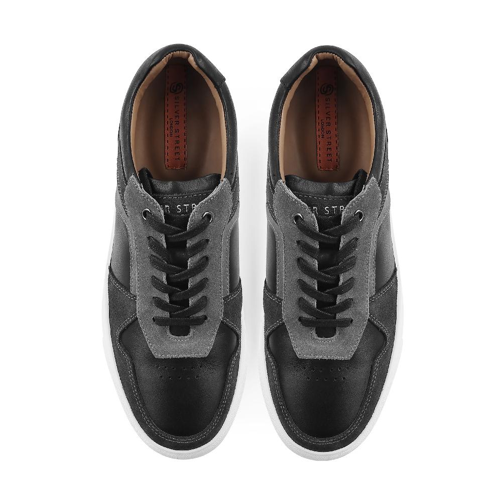 Silver Street London Leather Smart Casual Trainers