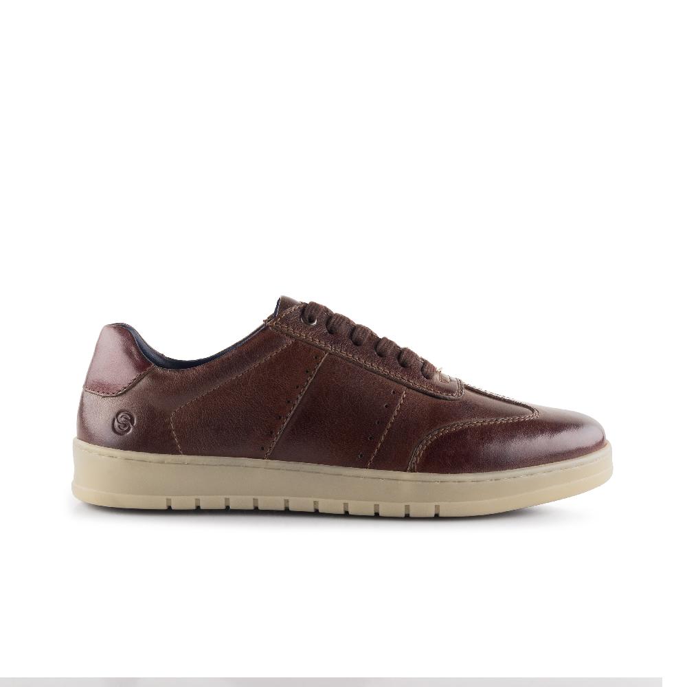 silver street london Leather Smart Casual Trainers