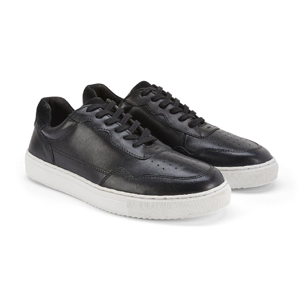 Silver Street London Leather Smart Casual Trainers