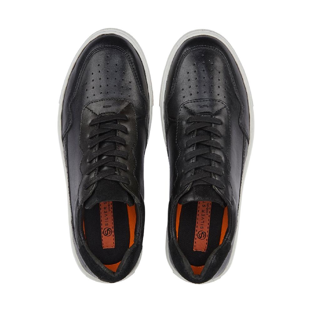 Silver Street London Leather Smart Casual Trainers