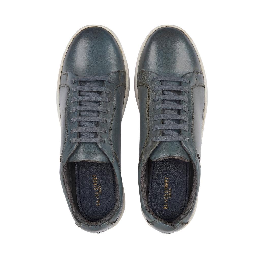 Silver Street London Leather Smart Casual Trainers