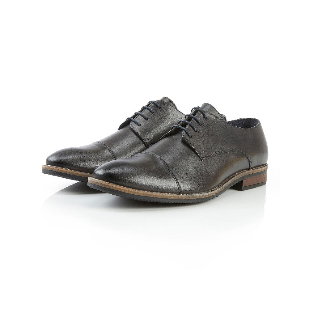 Silver Street London Leather Toe Cap Derby Shoes