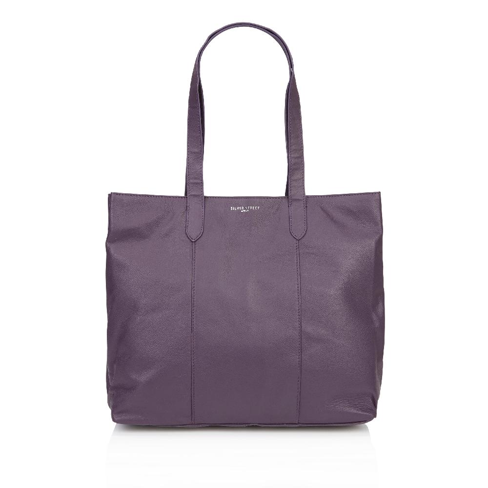silver street london Leather Tote Bags