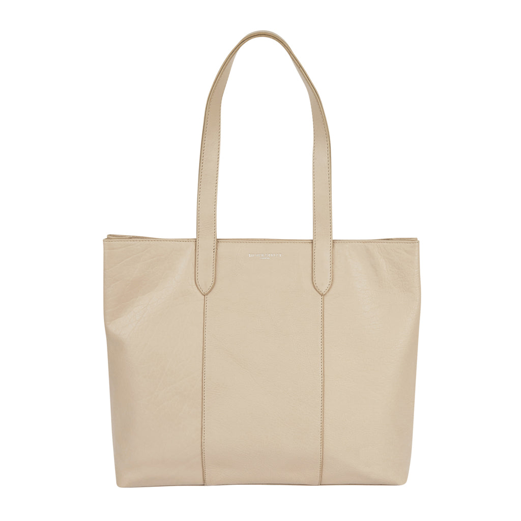 silver street london Leather Tote Bags
