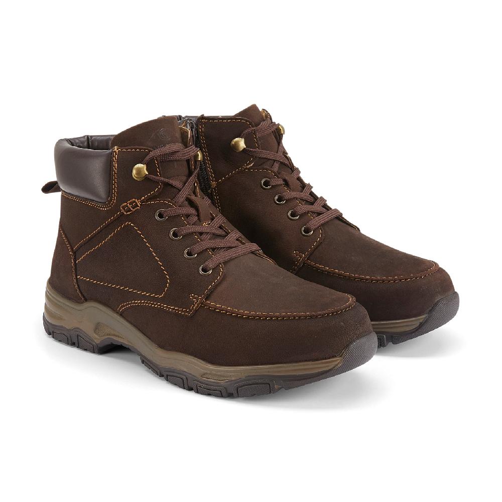 Silver Street London Nubuck Leather Lace Up Boots