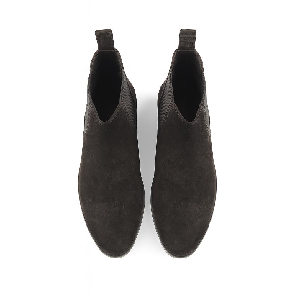 Silver Street London Suede Leather Chelsea Boots
