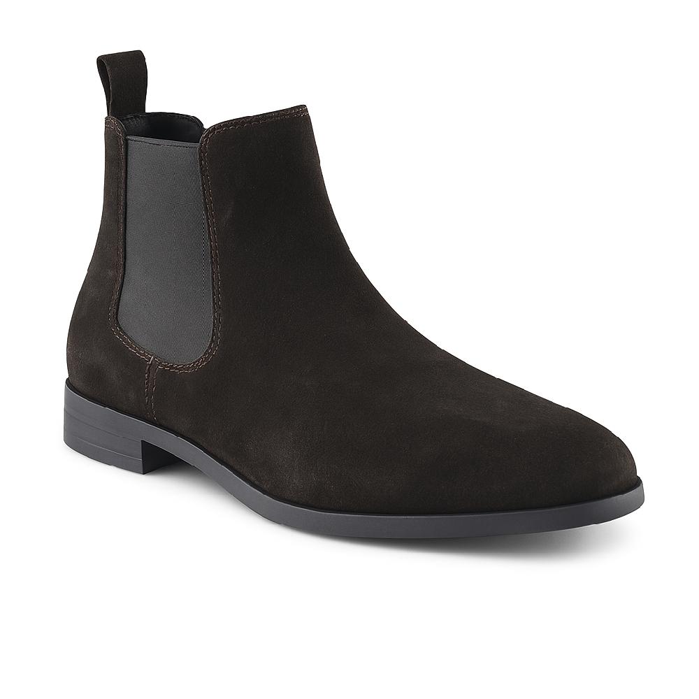 Silver Street London Suede Leather Chelsea Boots