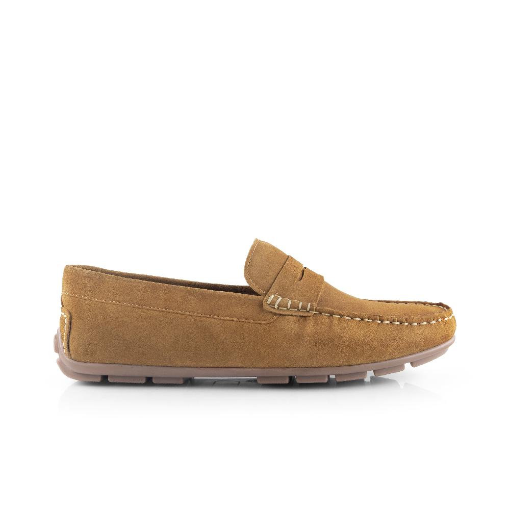 silver street london Suede Leather Driving Loafers