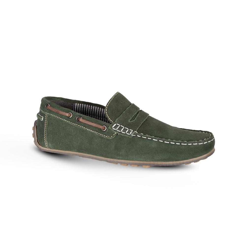 silver street london Suede Leather Driving Loafers