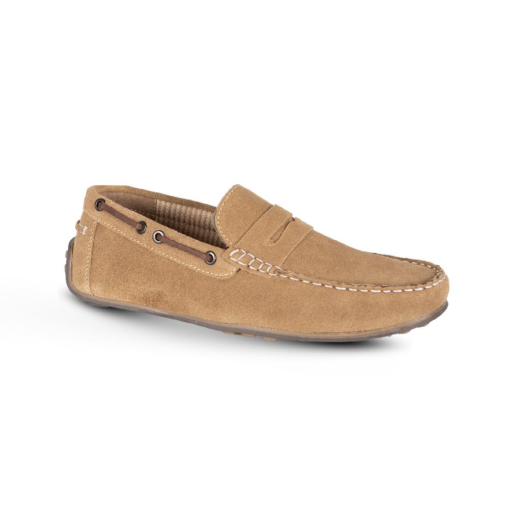 silver street london Suede Leather Driving Loafers