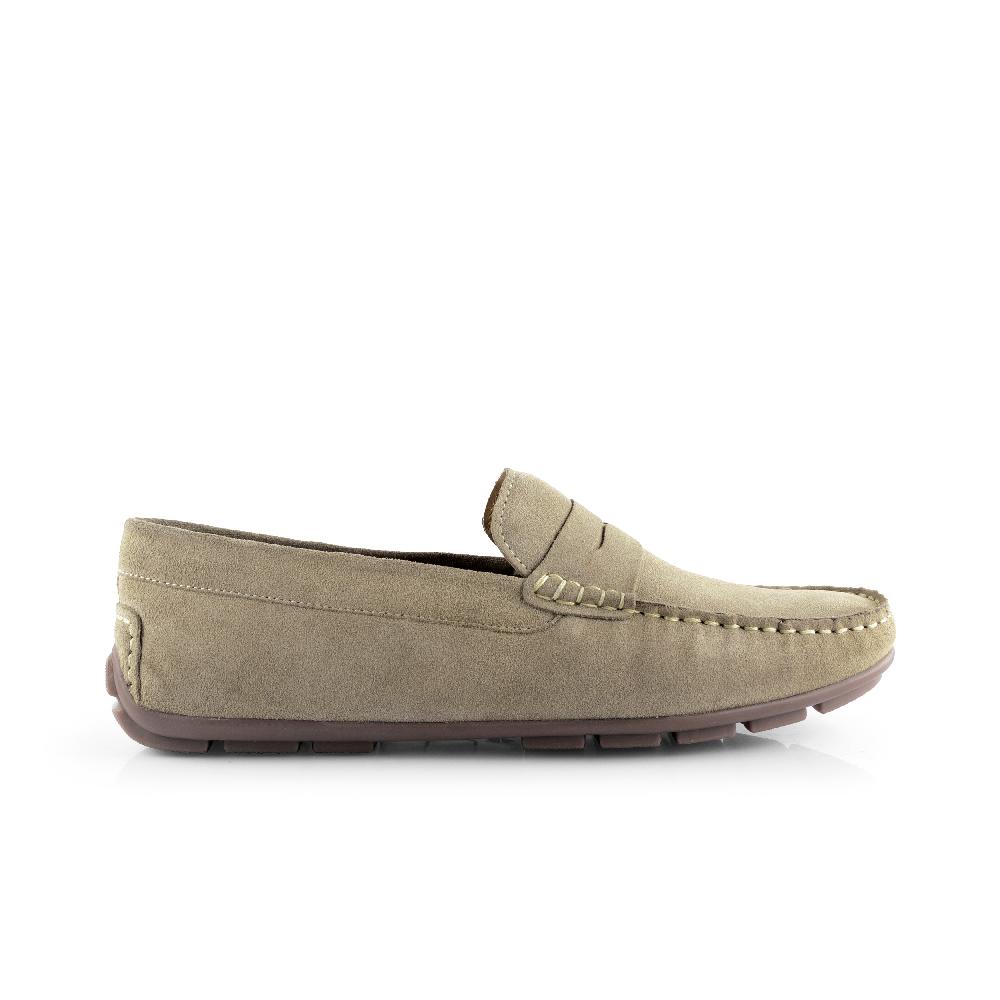 silver street london Suede Leather Driving Loafers