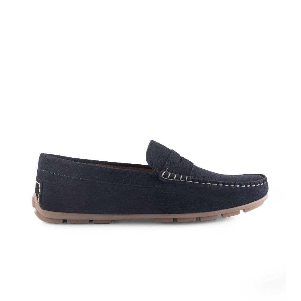 silver street london Suede Leather Driving Loafers