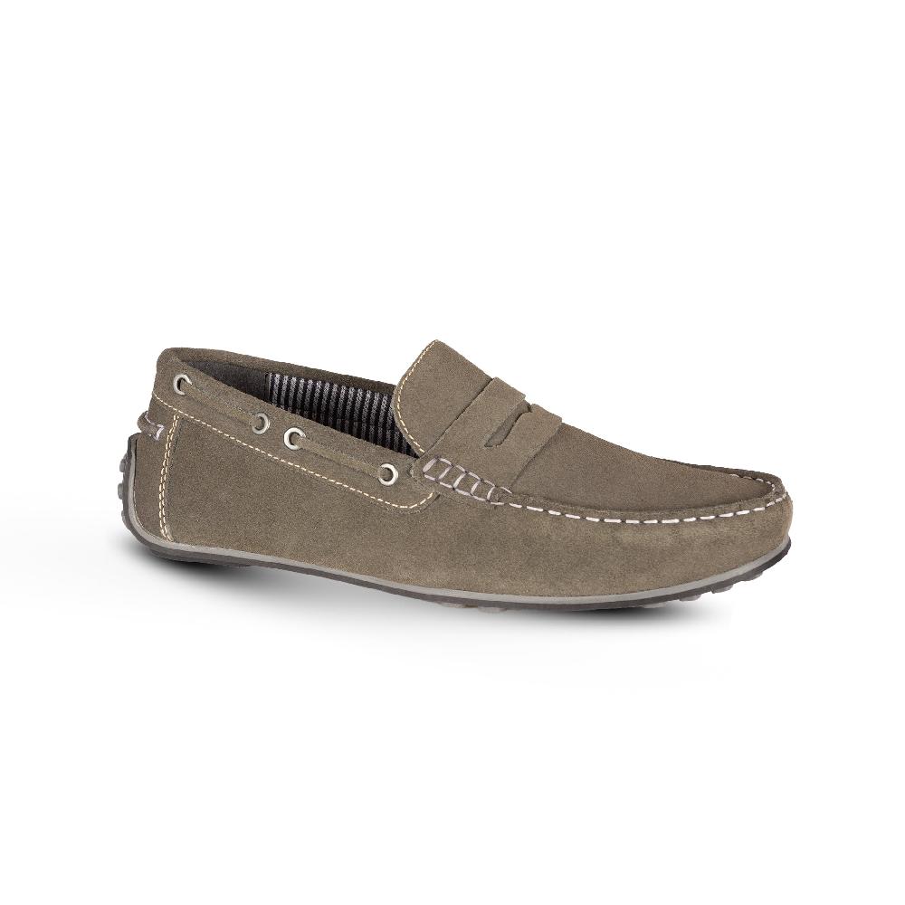 silver street london Suede Leather Driving Loafers