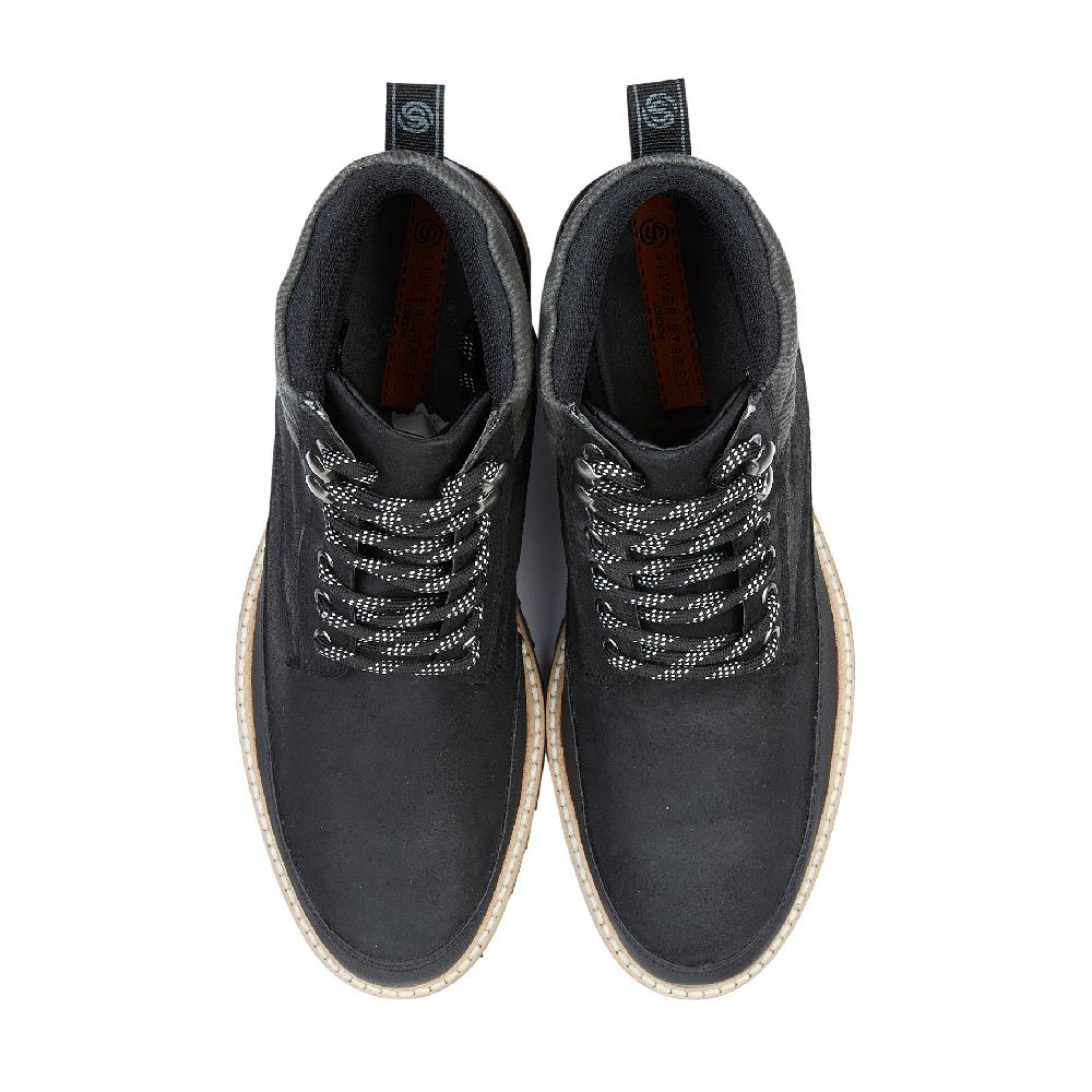 Silver Street London Suede Leather Hiker Boots