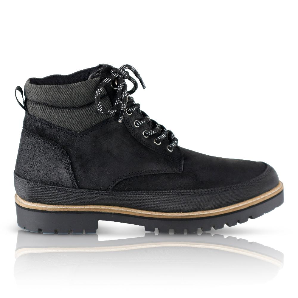 silver street london Suede Leather Hiker Boots