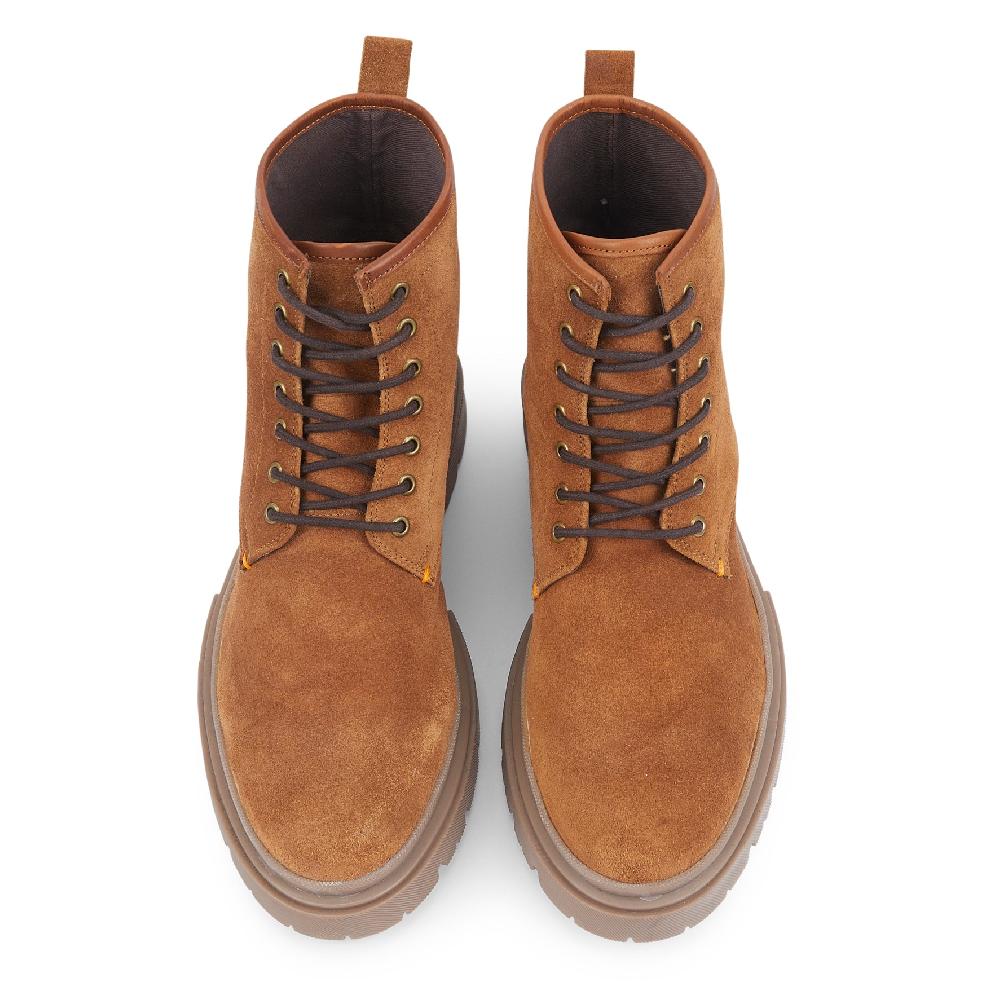 Silver Street London Suede Leather Lace Up Boots