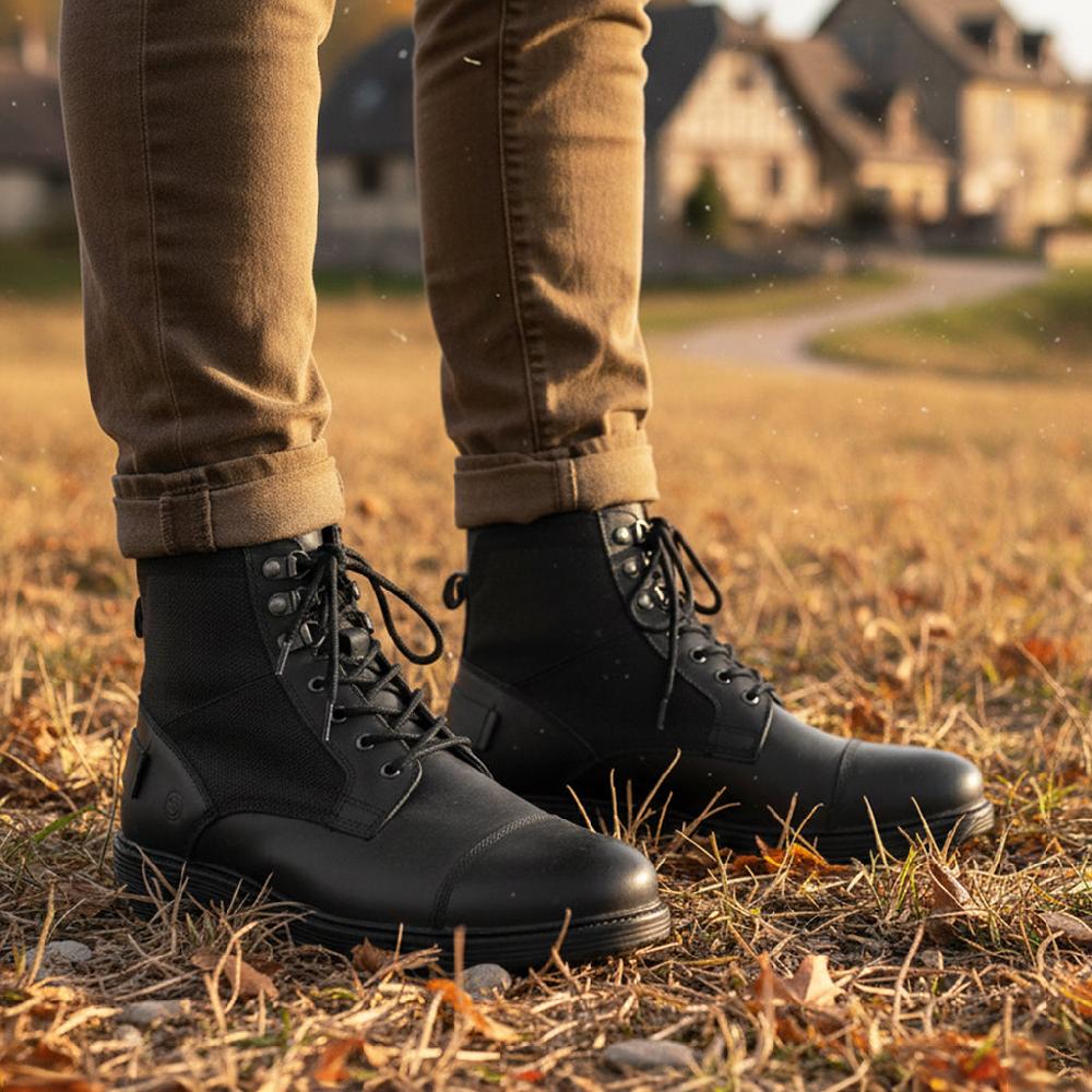 Silver Street London Suede Leather Lace Up Boots