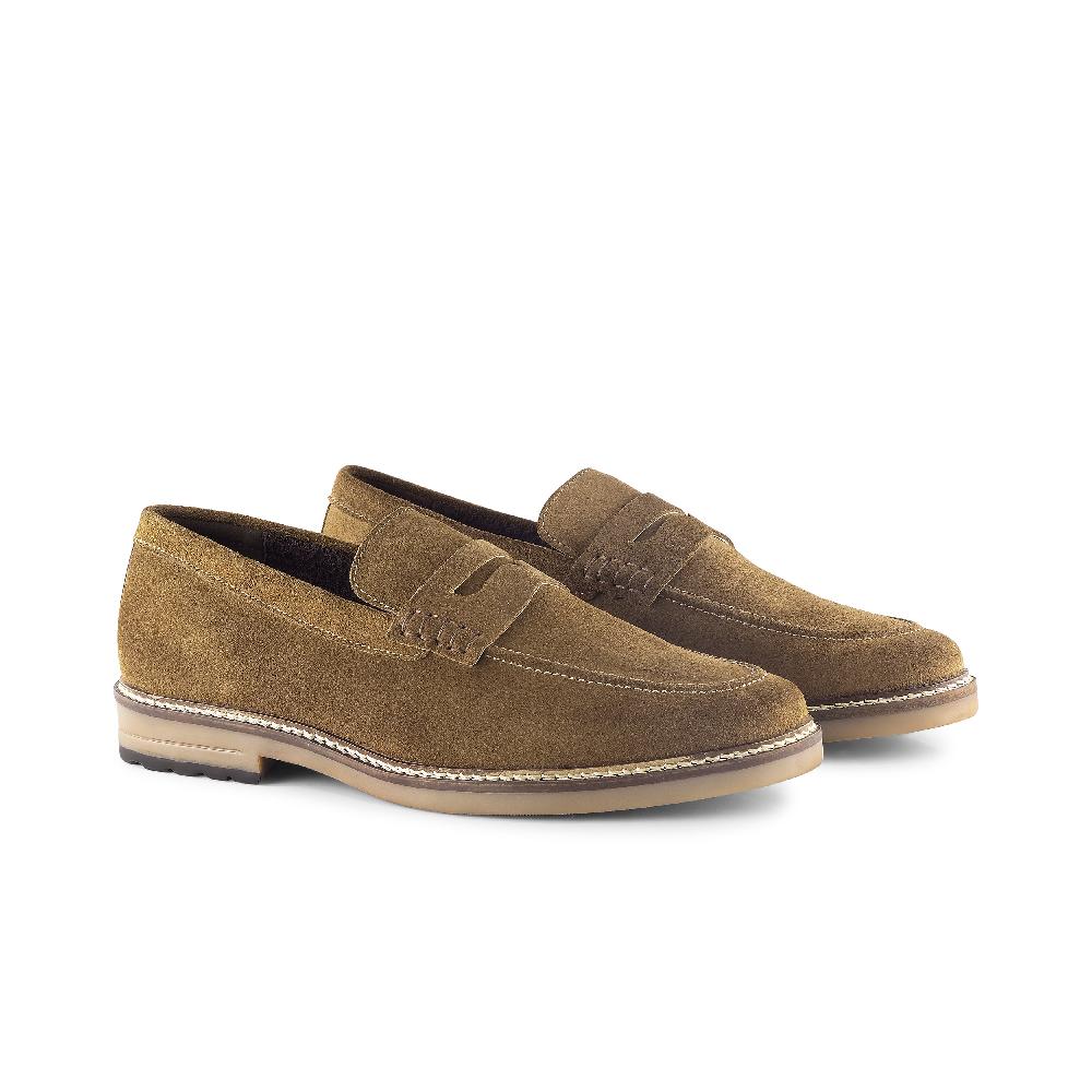Silver Street London Suede Penny Loafers